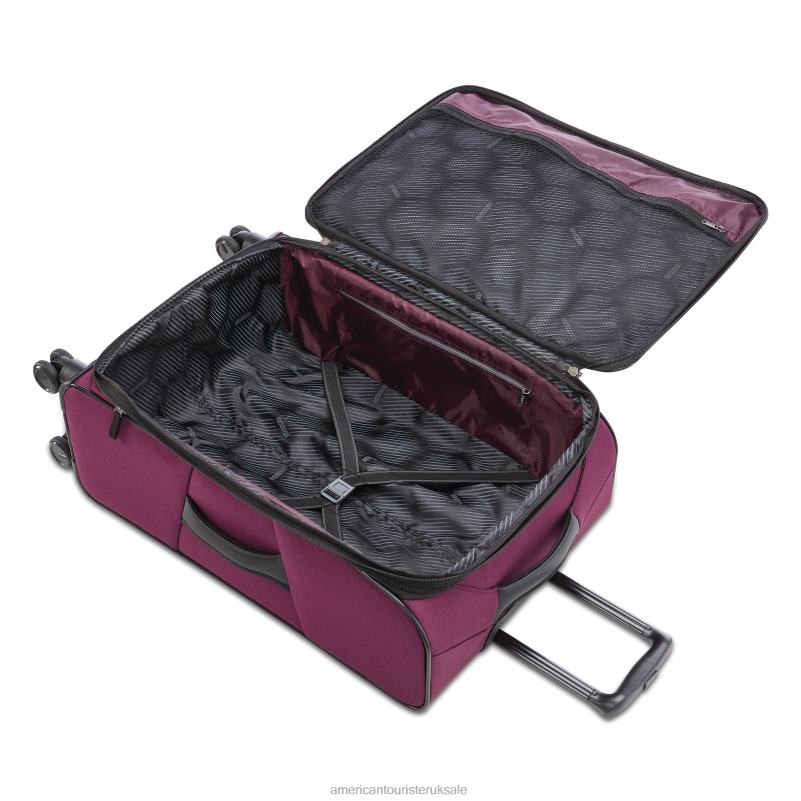 4 Kix 2.0 20'' Spinner 0HTH457 American Tourister Purple Orchid Luggage