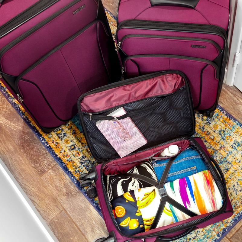 4 Kix 2.0 20'' Spinner 0HTH458 American Tourister Classic Blue Luggage