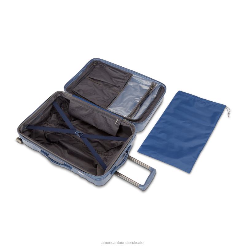 Cascade Hardside 20'' Spinner 0HTH421 American Tourister Slate Blue Luggage