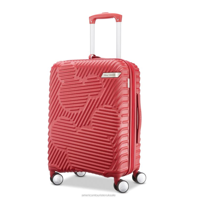 Disney 20'' Spinner 0HTH454 American Tourister Mickey Red Luggage