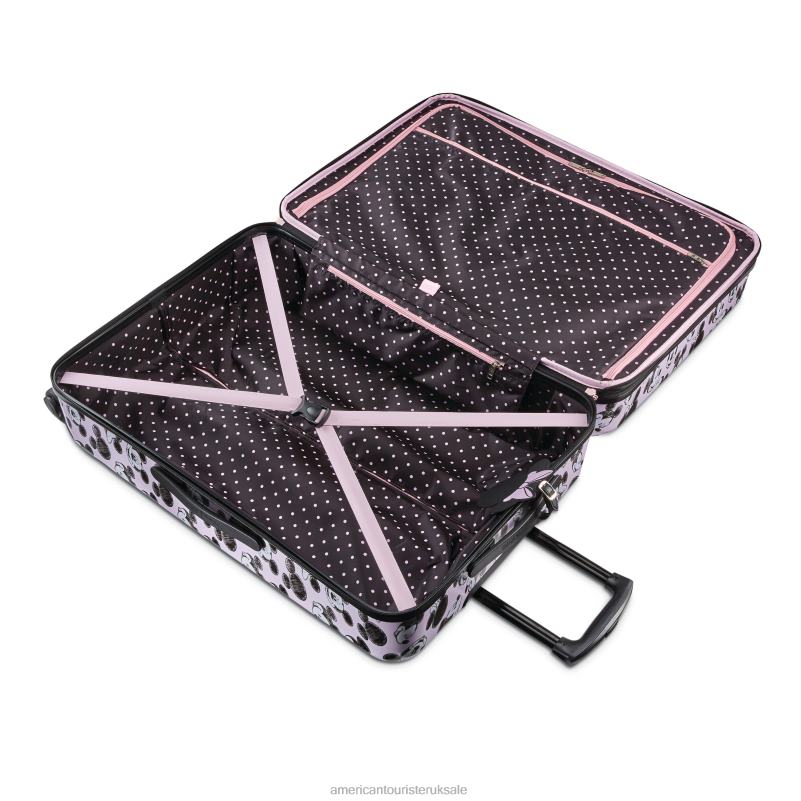 Disney Mickey & Minnie 20'' Spinner 0HTH432 American Tourister Minnie Loves Mickey Luggage