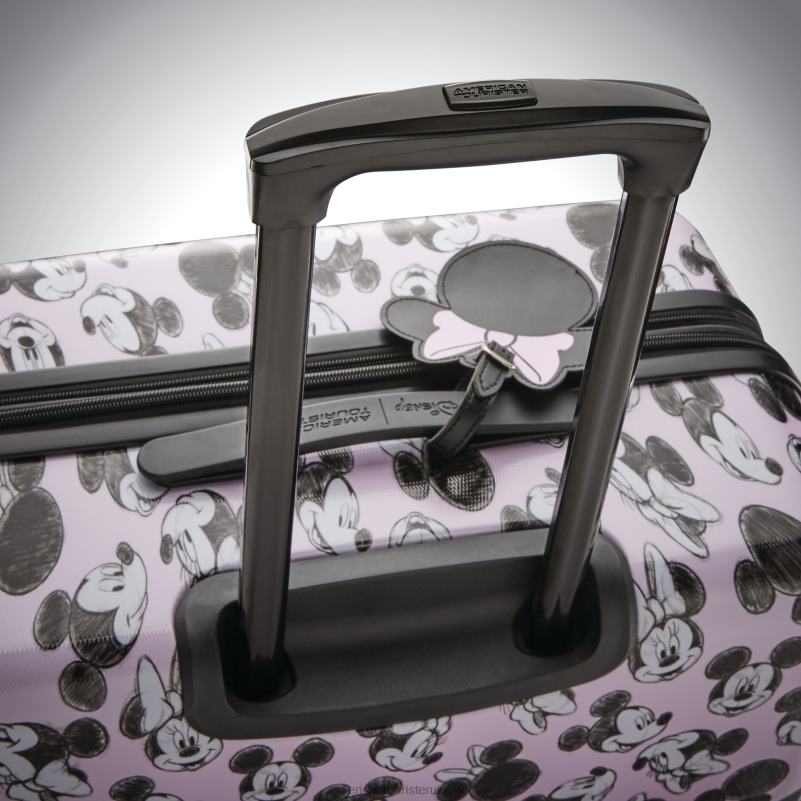 Disney Mickey & Minnie 20'' Spinner 0HTH432 American Tourister Minnie Loves Mickey Luggage