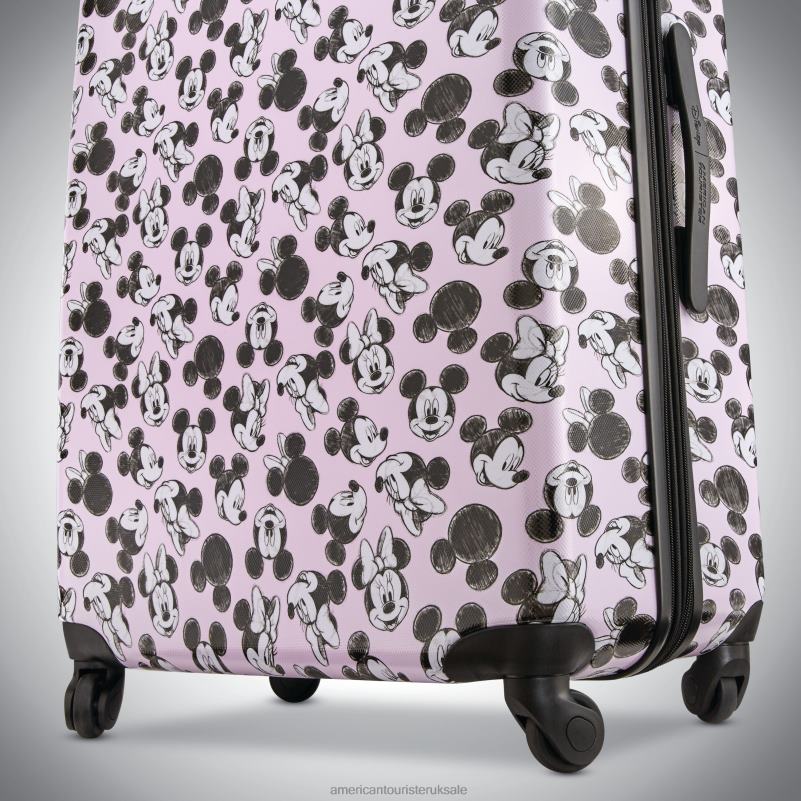Disney Mickey & Minnie 20'' Spinner 0HTH432 American Tourister Minnie Loves Mickey Luggage