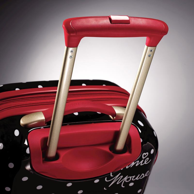 Disney Minnie Mouse 21'' Hardside Spinner 0HTH456 American Tourister Minnie Mouse Red Bow Luggage