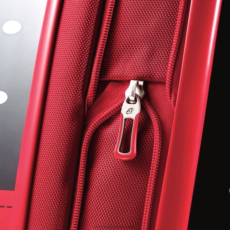 Disney Minnie Mouse 21'' Hardside Spinner 0HTH456 American Tourister Minnie Mouse Red Bow Luggage