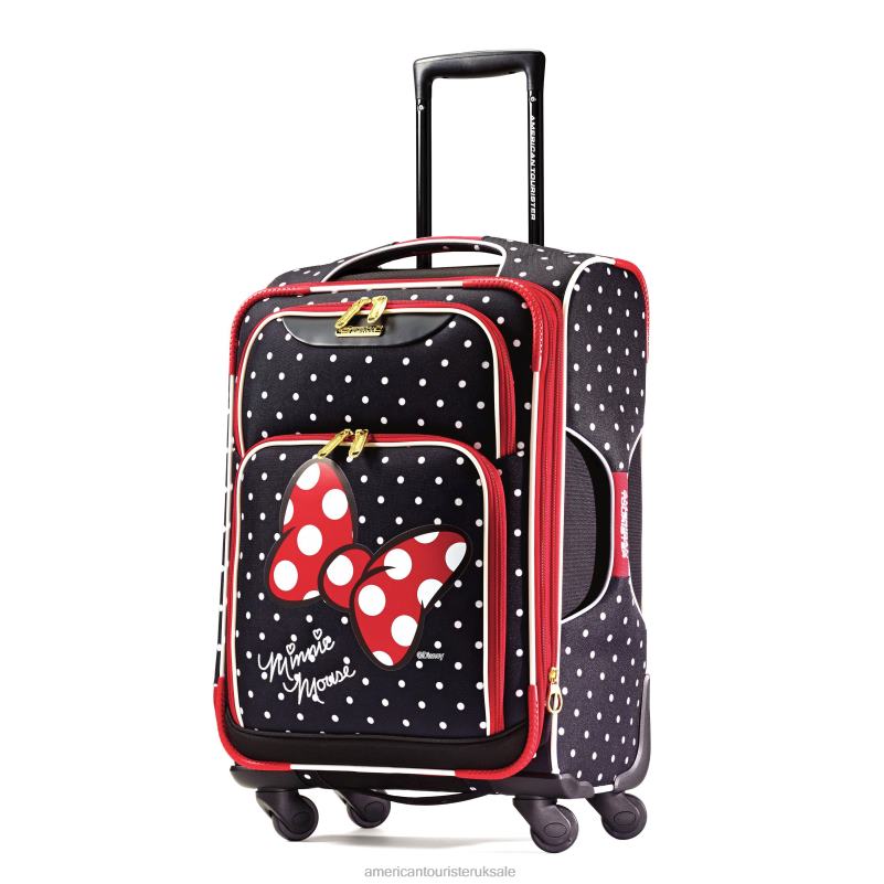 Disney Minnie Mouse 21'' Spinner 0HTH473 American Tourister Minnie Mouse Red Bow Luggage