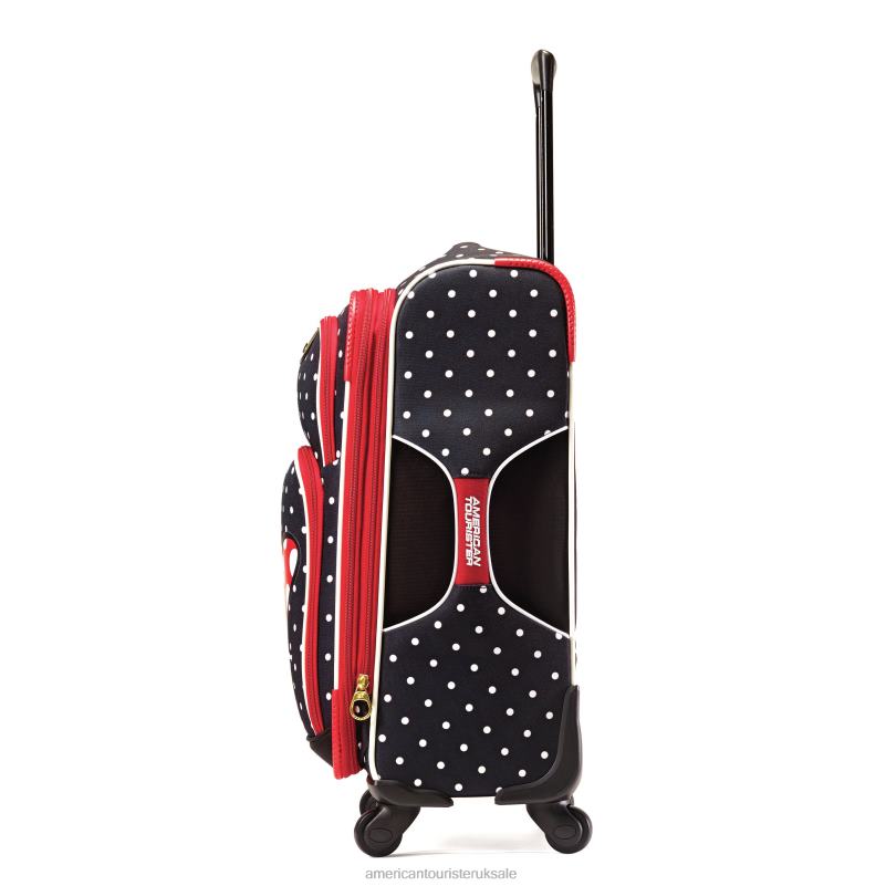 Disney Minnie Mouse 21'' Spinner 0HTH473 American Tourister Minnie Mouse Red Bow Luggage