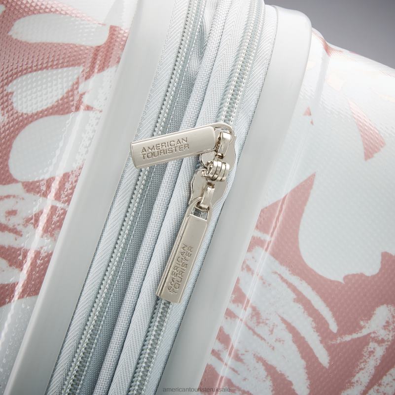 Moonlight 21'' Spinner 0HTH414 American Tourister Ascending Gardens Rose Gold Luggage