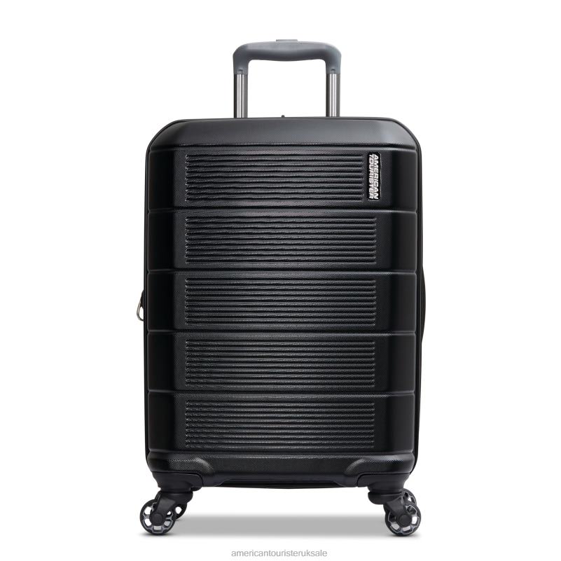 Stratum 2.0 20'' Spinner 0HTH470 American Tourister Jet Black Luggage