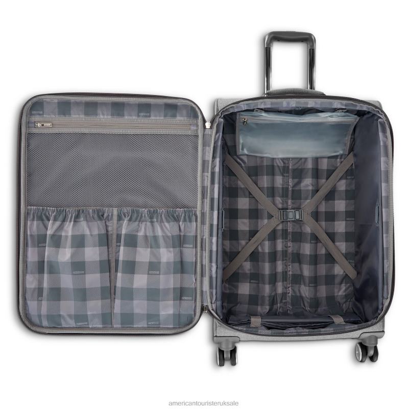 Whim 21'' Spinner 0HTH4101 American Tourister Dove Grey Luggage