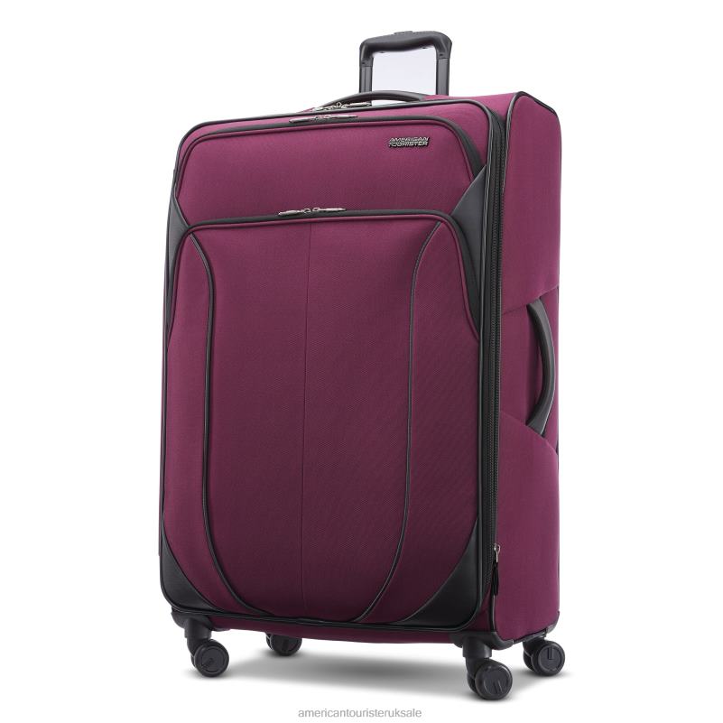 4 Kix 2.0 28'' Spinner 0HTH446 American Tourister Purple Orchid Luggage