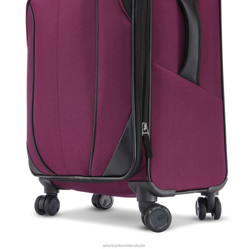 4 Kix 2.0 28'' Spinner 0HTH446 American Tourister Purple Orchid Luggage