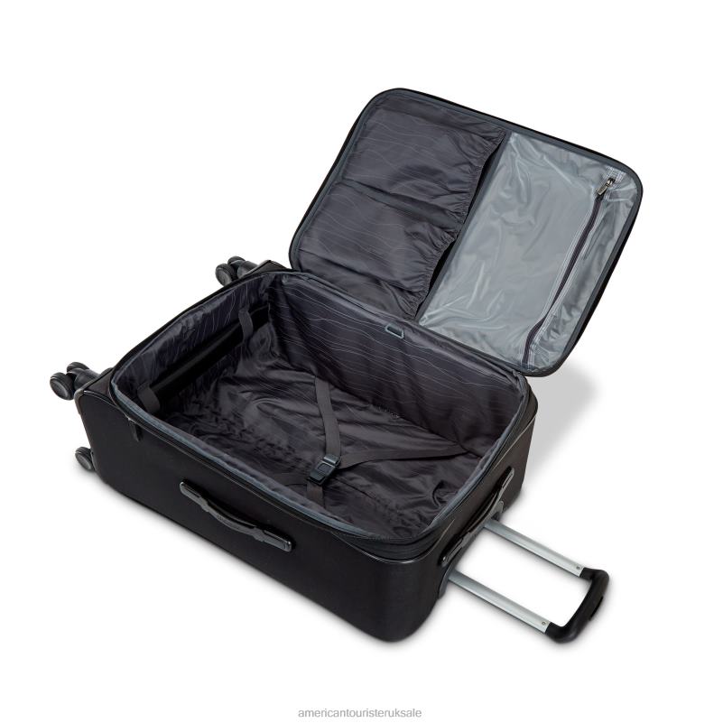 Cascade 24'' Spinner 0HTH4136 American Tourister Jet Black Luggage