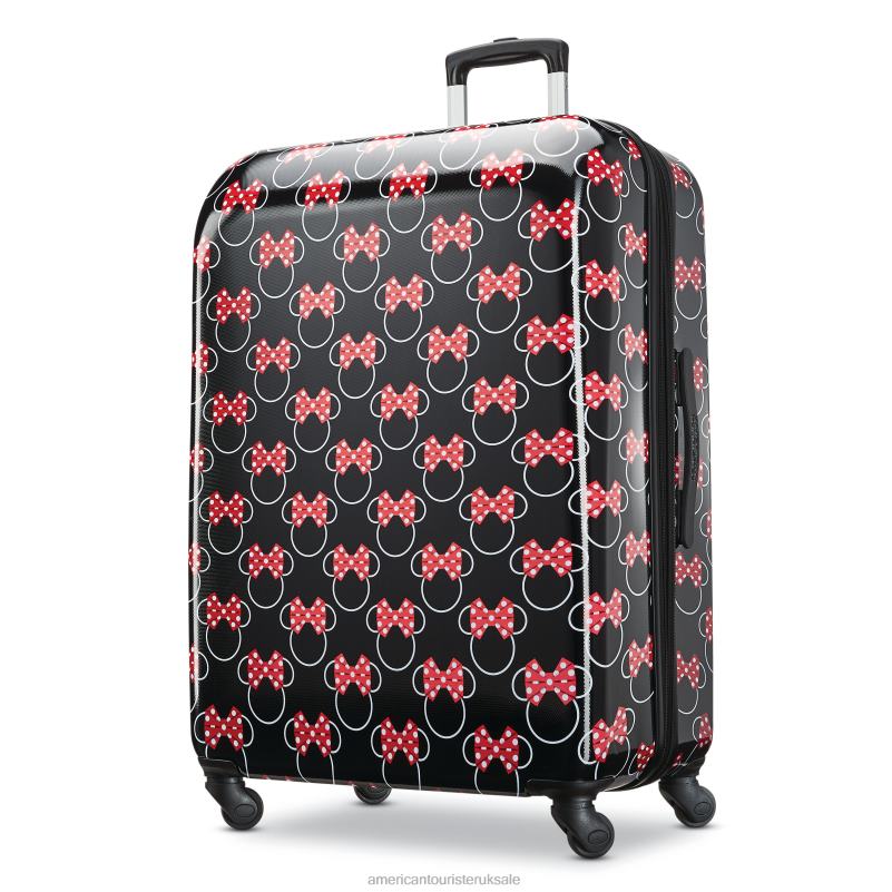Disney Minnie Bows 28'' Spinner 0HTH491 American Tourister Minnie Mouse Red Bows Luggage