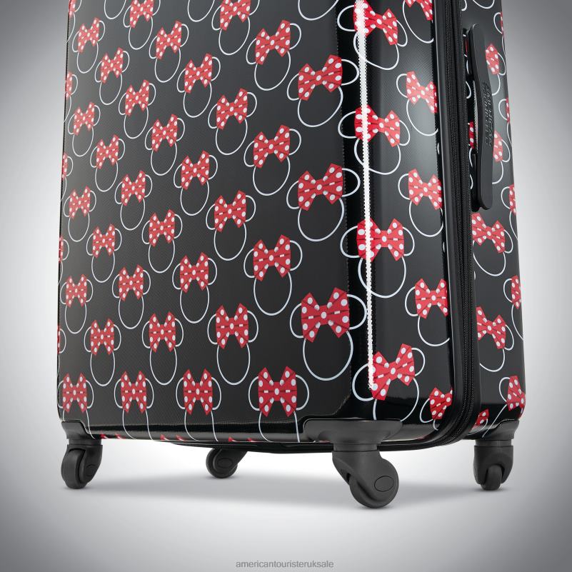 Disney Minnie Bows 28'' Spinner 0HTH491 American Tourister Minnie Mouse Red Bows Luggage