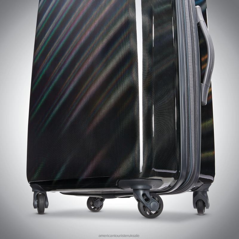 Moonlight 24'' Spinner 0HTH482 American Tourister Iridescent Black Luggage