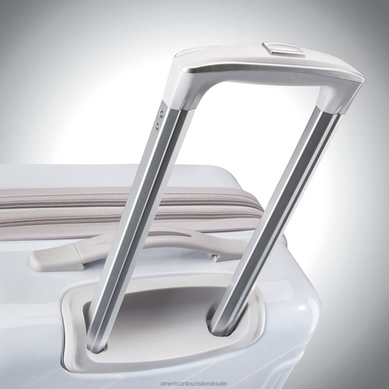 Moonlight 24'' Spinner 0HTH485 American Tourister Iridescent White Luggage