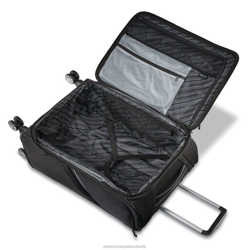 Zoom Turbo 24'' Spinner 0HTH465 American Tourister Black Luggage