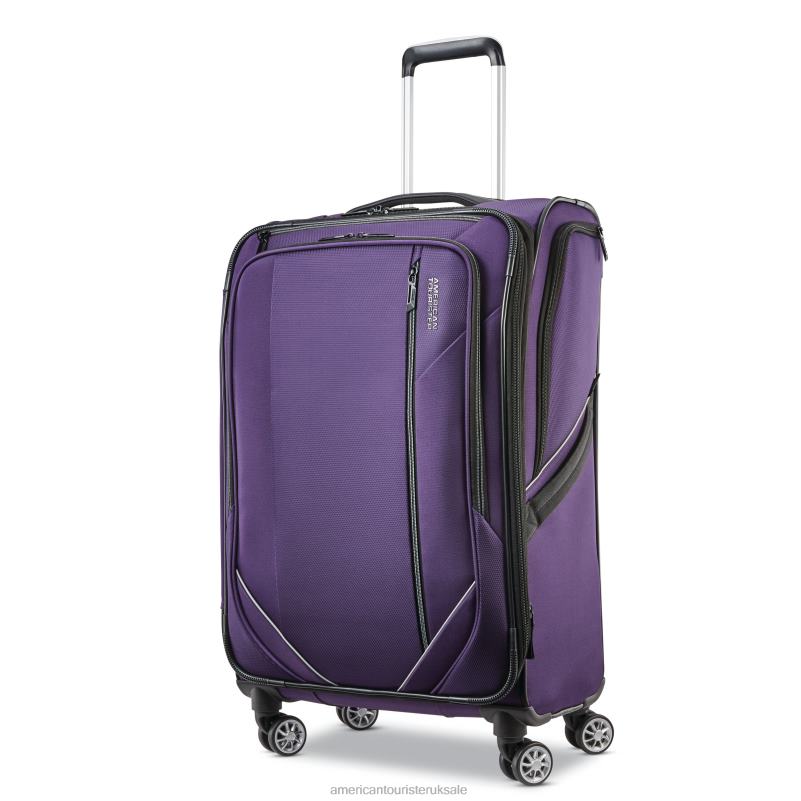 Zoom Turbo 24'' Spinner 0HTH466 American Tourister Purple Luggage