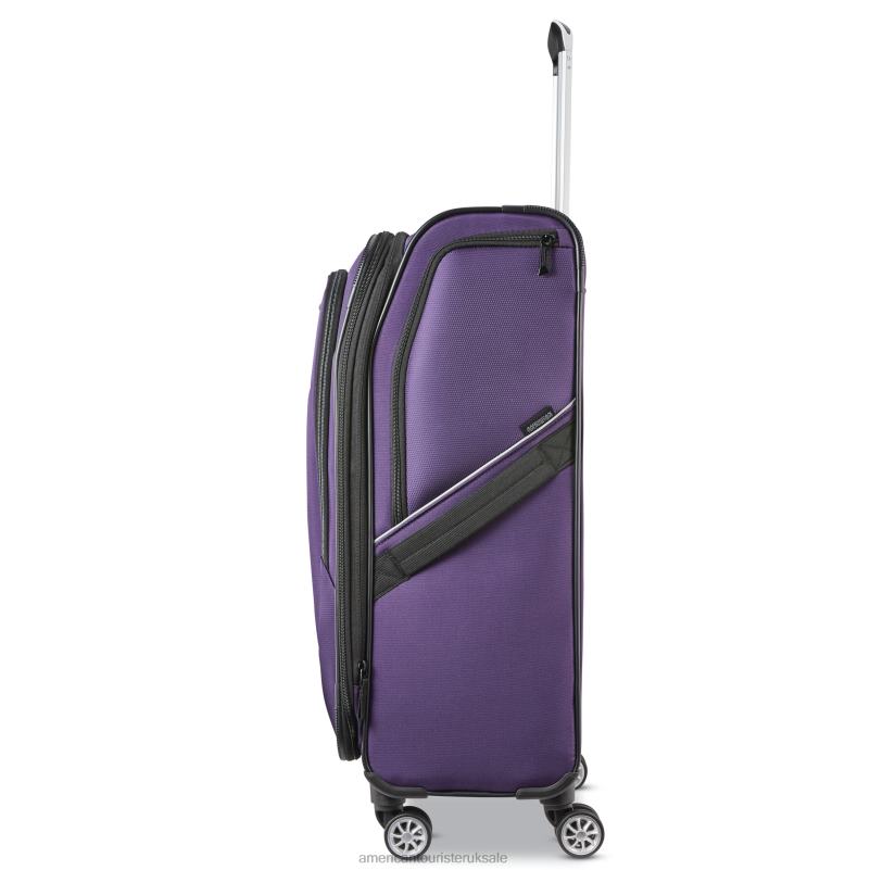 Zoom Turbo 24'' Spinner 0HTH466 American Tourister Purple Luggage