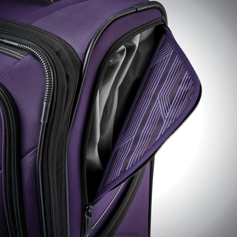 Zoom Turbo 24'' Spinner 0HTH466 American Tourister Purple Luggage