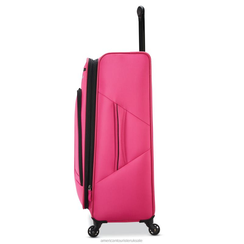 4 Kix 3 Piece Set 0HTH479 American Tourister Pink Luggage