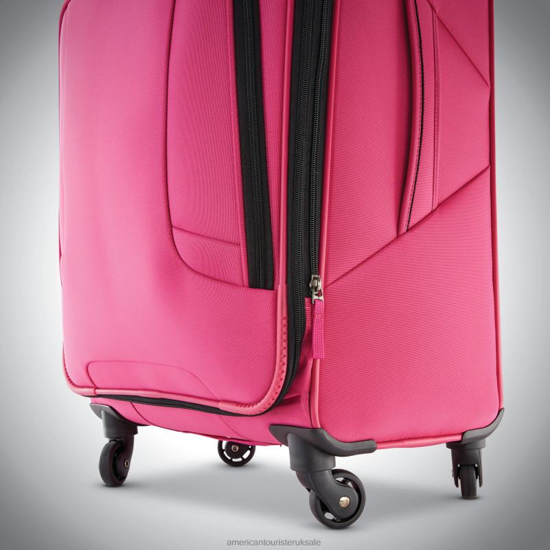 4 Kix 3 Piece Set 0HTH479 American Tourister Pink Luggage