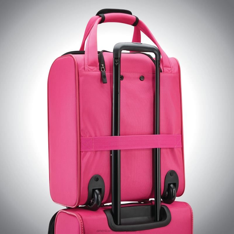 4 Kix 4 Piece Set 0HTH441 American Tourister Pink Luggage