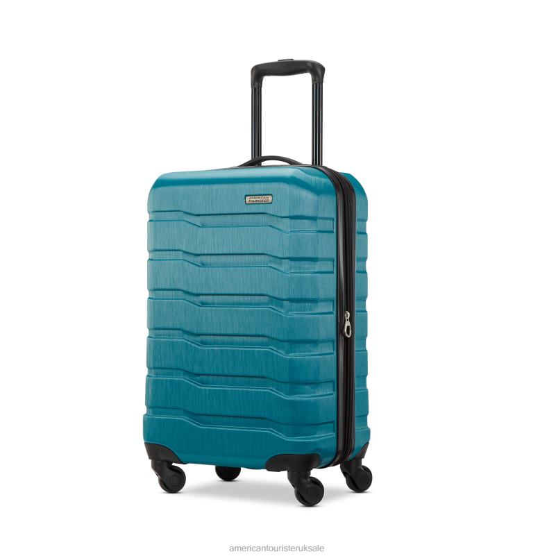 Color Blast 2 Piece Set 0HTH41 American Tourister Teal Luggage