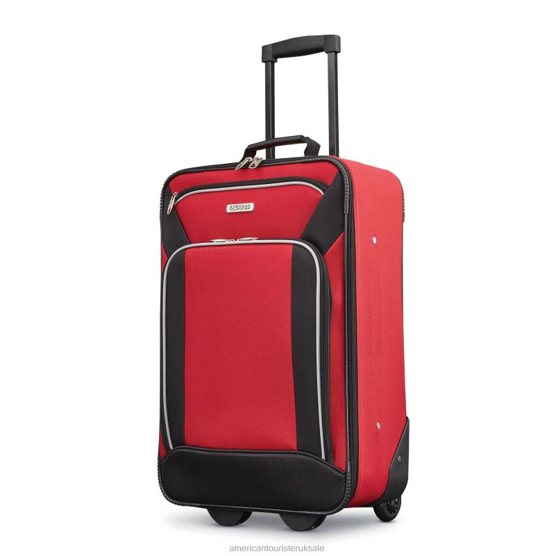 Fieldbrook XLT 4 Piece Set 0HTH492 American Tourister Red/Black Luggage