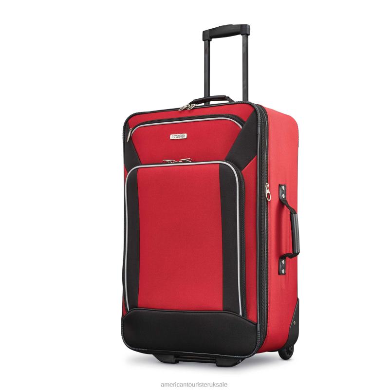 Fieldbrook XLT 4 Piece Set 0HTH492 American Tourister Red/Black Luggage