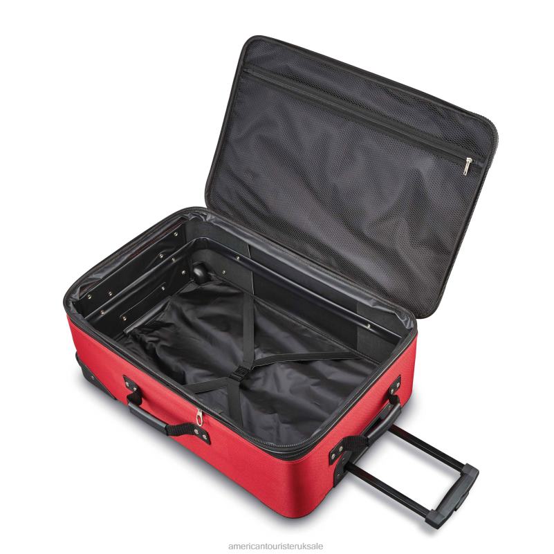 Fieldbrook XLT 4 Piece Set 0HTH492 American Tourister Red/Black Luggage