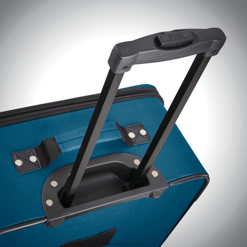 Riverbend 4 Piece Set 0HTH419 American Tourister Teal Blue Luggage