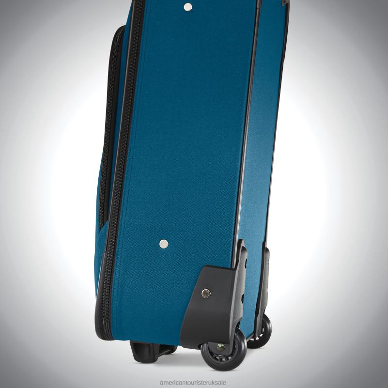 Riverbend 4 Piece Set 0HTH419 American Tourister Teal Blue Luggage