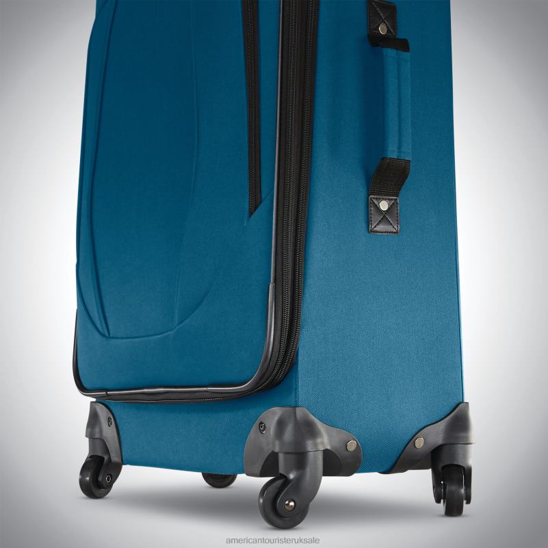 Riverbend 4 Piece Set 0HTH419 American Tourister Teal Blue Luggage