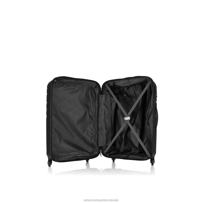 Upland 3 Piece Set 0HTH411 American Tourister Black Luggage