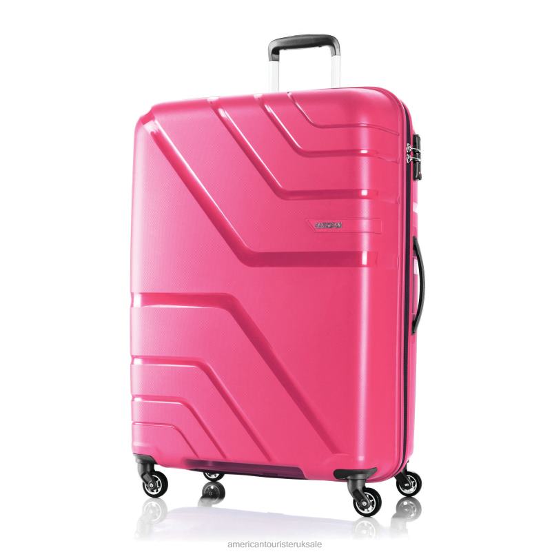 Upland 3 Piece Set 0HTH48 American Tourister Pink Luggage