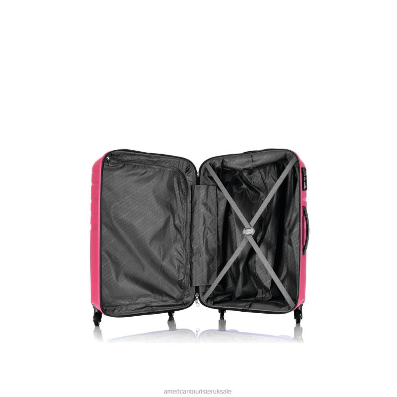 Upland 3 Piece Set 0HTH48 American Tourister Pink Luggage