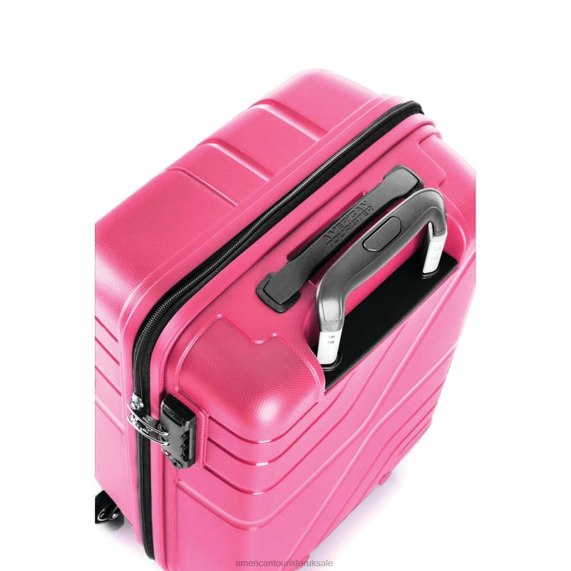 Upland 3 Piece Set 0HTH48 American Tourister Pink Luggage