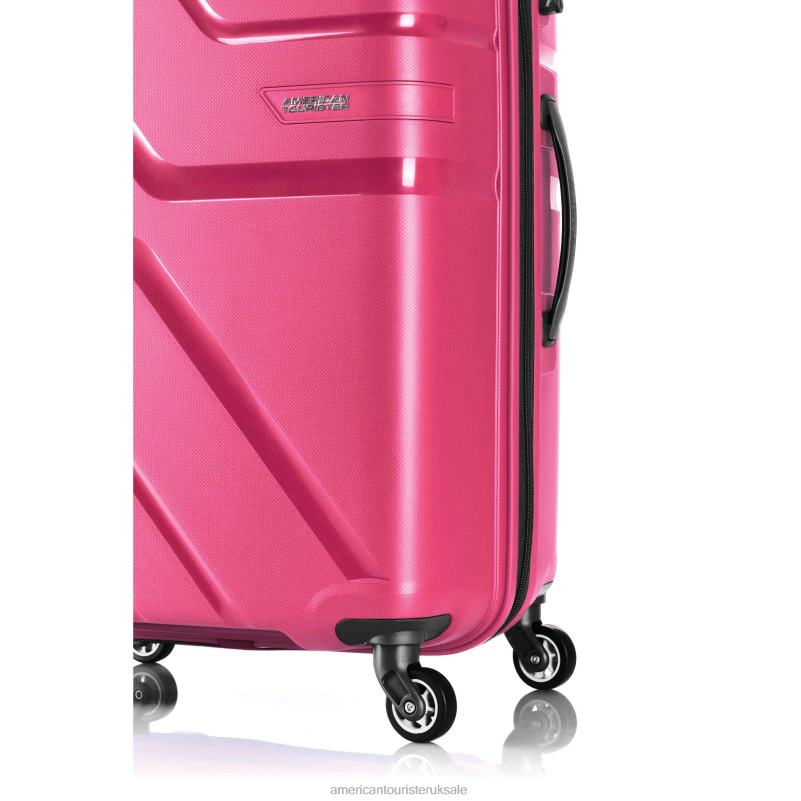Upland 3 Piece Set 0HTH48 American Tourister Pink Luggage
