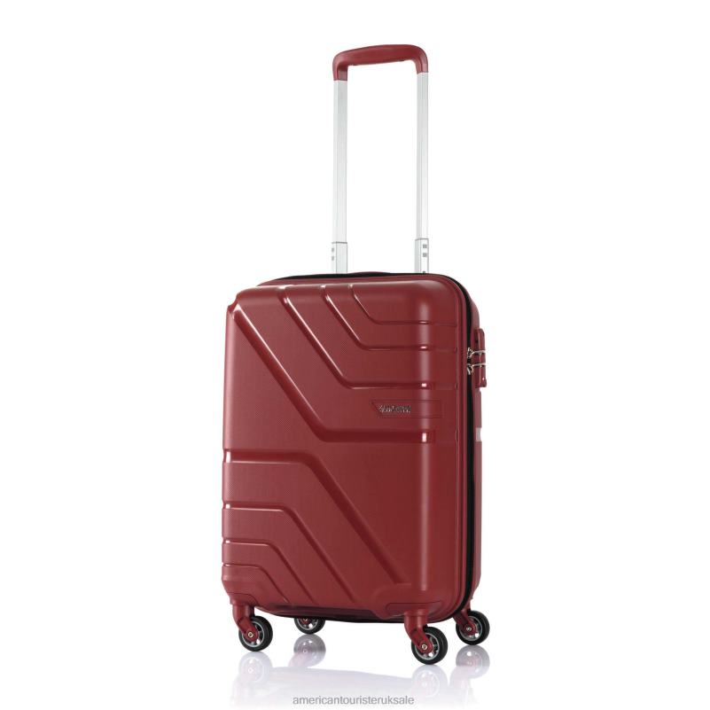 Upland 3 Piece Set 0HTH49 American Tourister Deep Red Luggage