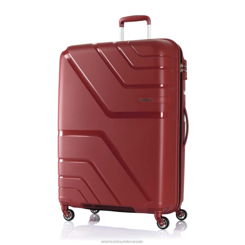 Upland 3 Piece Set 0HTH49 American Tourister Deep Red Luggage