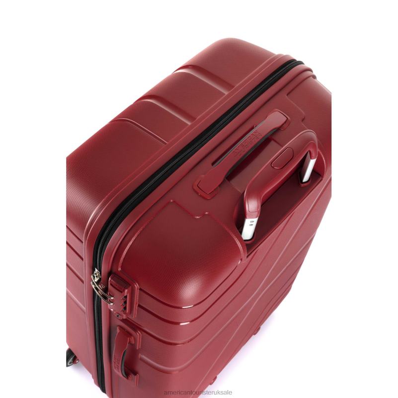 Upland 3 Piece Set 0HTH49 American Tourister Deep Red Luggage
