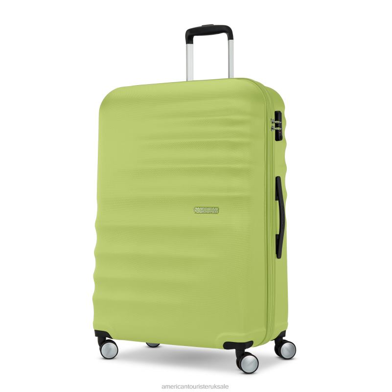 Wavebreaker 2 PC Set 0HTH443 American Tourister Celery Green Luggage