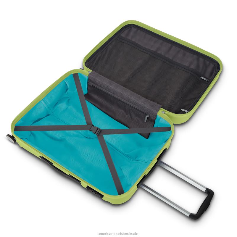 Wavebreaker 2 PC Set 0HTH443 American Tourister Celery Green Luggage