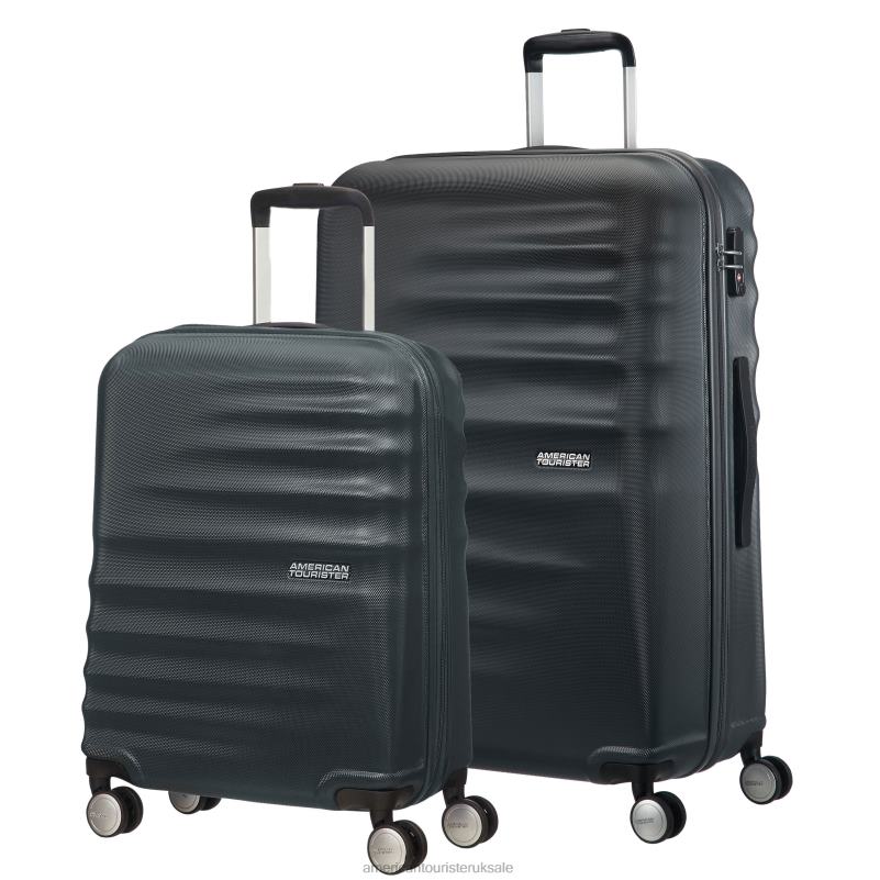 Wavebreaker 2 PC Set 0HTH444 American Tourister Nightshade Luggage