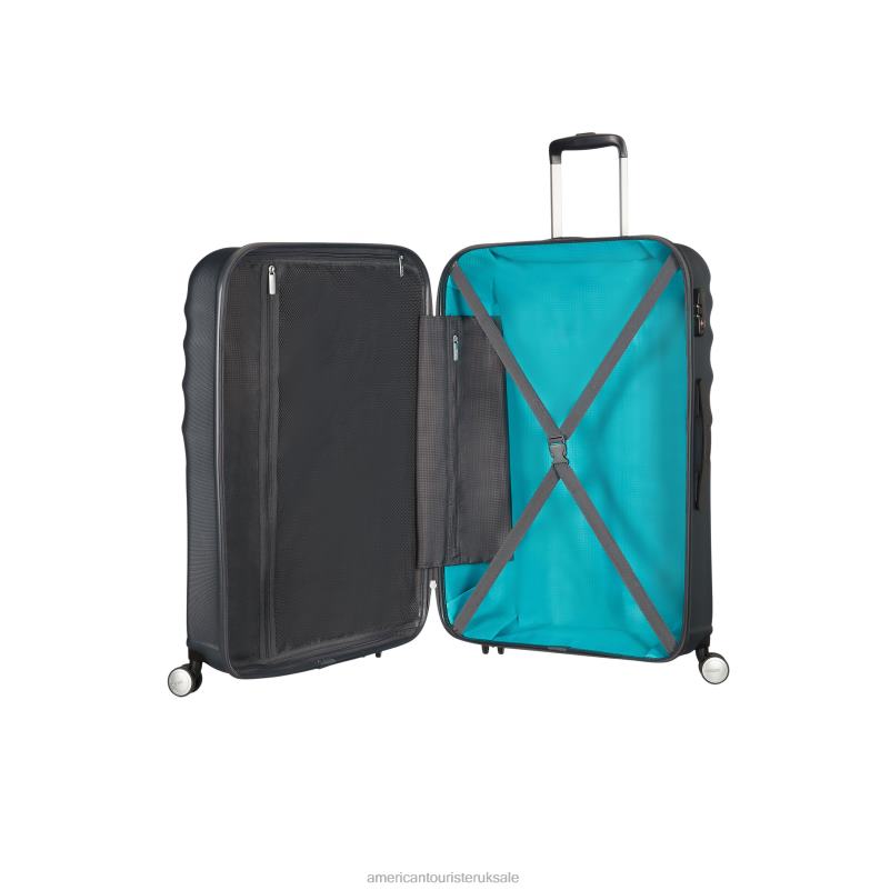 Wavebreaker 2 PC Set 0HTH444 American Tourister Nightshade Luggage
